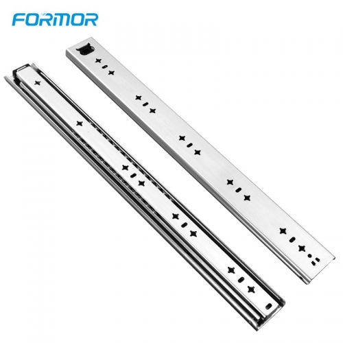 Full Extension 3 Fold Iron Hardware Kitchen Rails