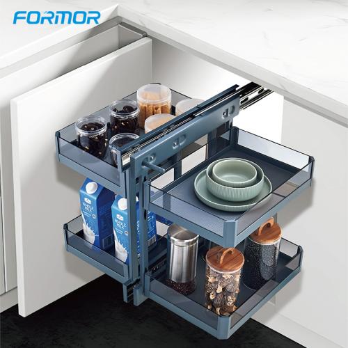 Blind Corner Glass Organizer