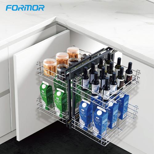 Wire Blind Corner Pull Out Basket