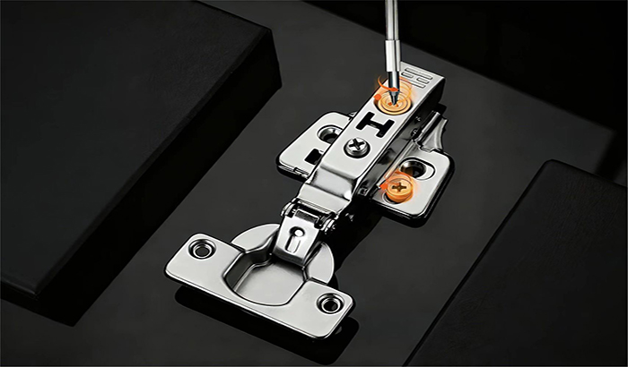 مفصلة خزانة ثلاثية الأبعاد قابلة للتعديل من نوع Fortune Plus Turbine-Adjustment